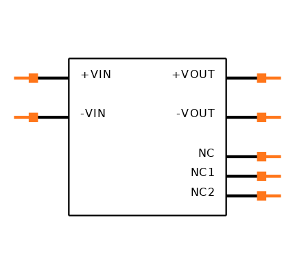 RV-0505S/P/R6.4 Symbol