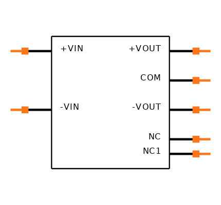 RV-0509D/P/R8 Symbol