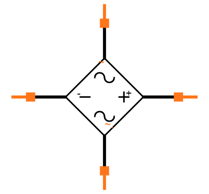 DB107S Symbol
