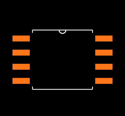 AT45DB321E-SHF2B-T Footprint