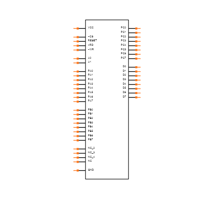 IS82C55AZ Symbol