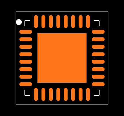 ISL6236AIRZ Footprint