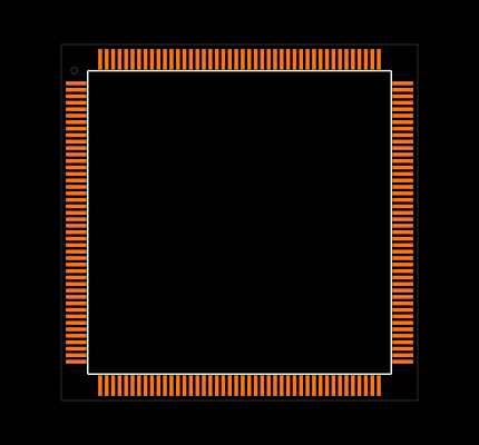 R5F563NFDDFC#V0 Footprint