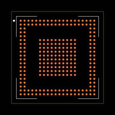 R9A07G066M04GBG#AC0 Footprint