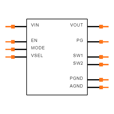 RT6167P-AAA Symbol