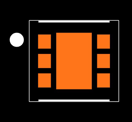 R5463K217AG-TR Footprint
