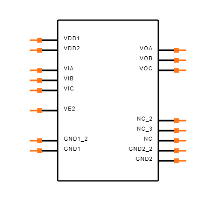 ADUM3300CRWZ Symbol
