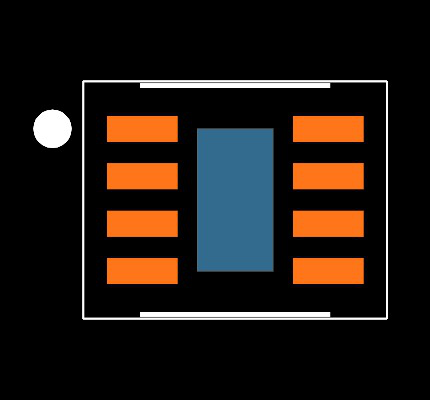 BD7004NUX-E2 Footprint