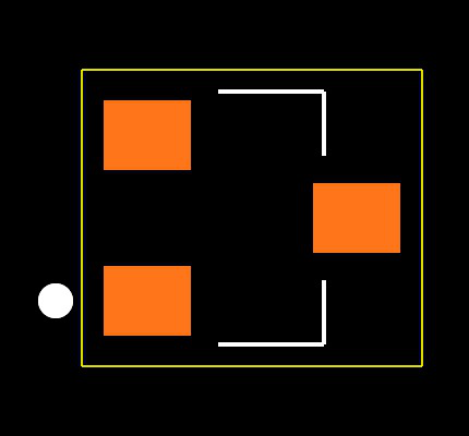 DTC143EKAT146 Footprint