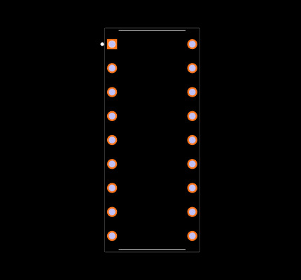 LBP-602VK2 Footprint