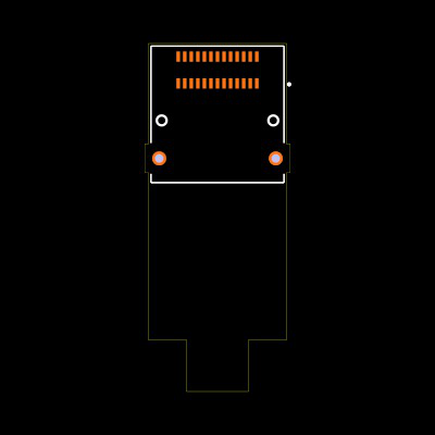 ARF6-08-S-RA-FR Footprint