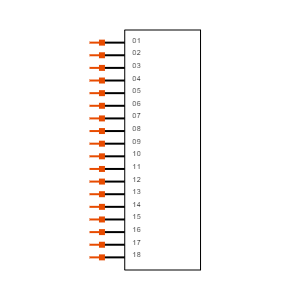 BCS-118-F-S-DE Symbol