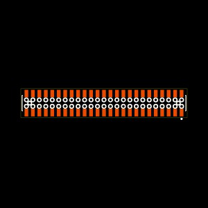 CLP-125-02-F-D-BE-A-K-FR Footprint