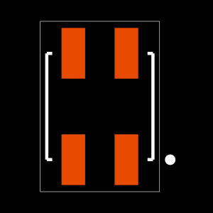CLT-102-02-F-D-FR Footprint