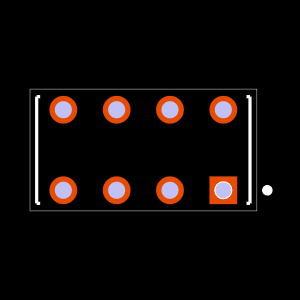 CLT-104-03-S-D Footprint
