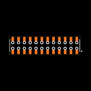 CLT-112-02-FM-D-BE-P-FR Footprint