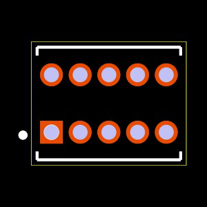DWM-05-51-L-D-200 Footprint