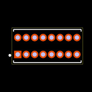 DWM-08-54-G-D-427 Footprint