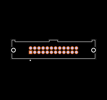 ESHF-112-01-F-D-TH-LC Footprint