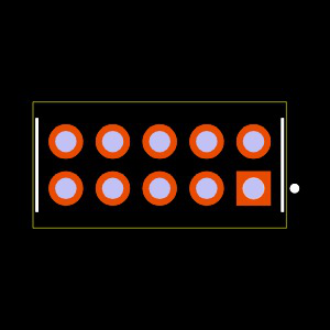 ESQT-105-03-F-D-322 Footprint
