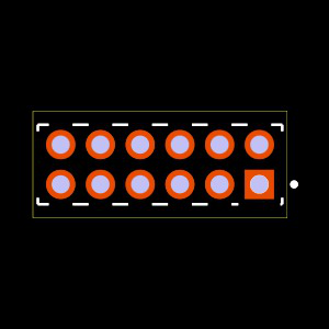 ESQT-106-02-L-D-512 Footprint