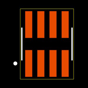 FW-04-05-G-D-260-160 Footprint