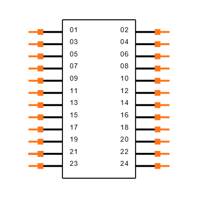 HTMS-112-53-L-D Symbol