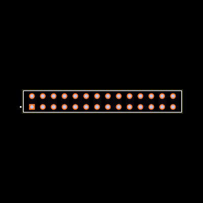 IDMD-14-T-06.00-T-G-RW-R Footprint