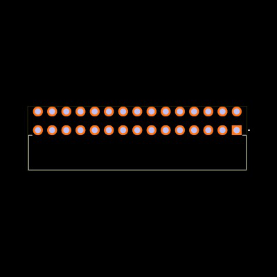 IPBT-115-H1-T-D-RA Footprint