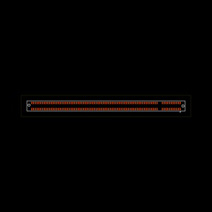 PCIE-G5-16-01-L-DP-A Footprint