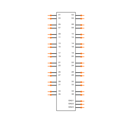 QRF8-036-05.0-S-D-DP-A-GP-K Symbol