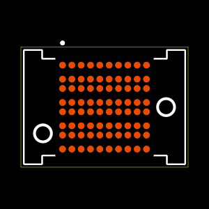 SEAF8-10-05.0-L-08-3-FR Footprint