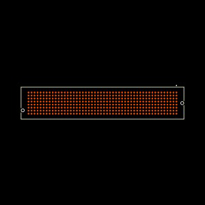 SEAM-50-11.0-L-08-2-A-K-FR Footprint
