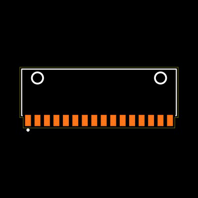 SIBF-16-F-S-AB Footprint