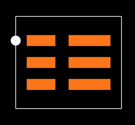 ECMF02-2AMX6 Footprint