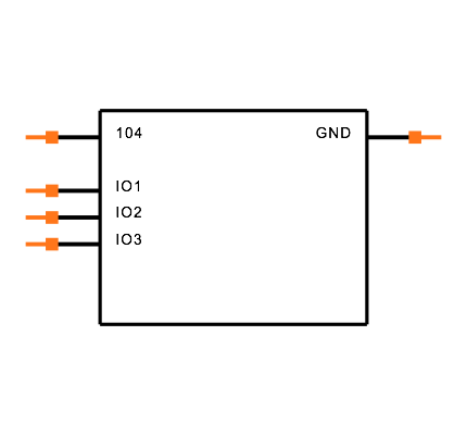 ESDALC6V1W5 Symbol