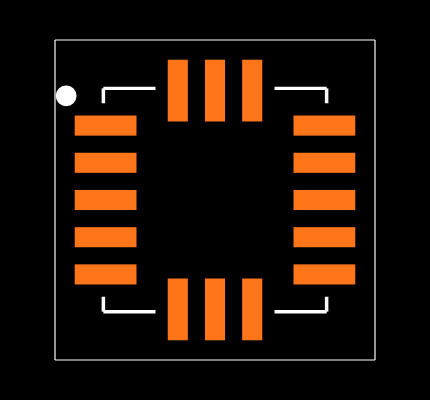 H3LIS331DLTR. Footprint