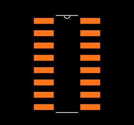 HCF4538M013TR Footprint