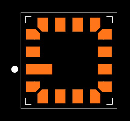 IIS3DHHCTR Footprint