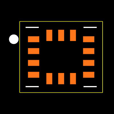 ISM330BXTR Footprint