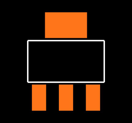 LD1117S33 Footprint