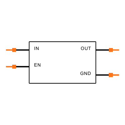 LD39020ADTPU08R Symbol