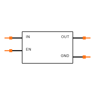LD39020DTPU13R Symbol