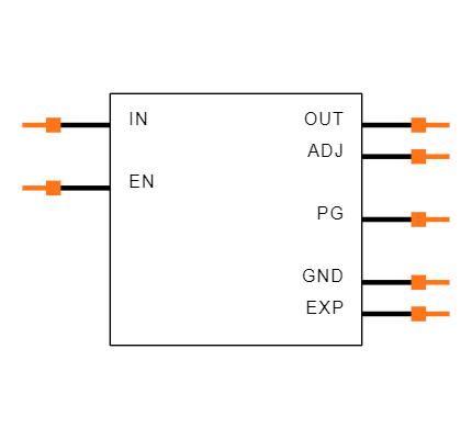 LD39200PUR Symbol