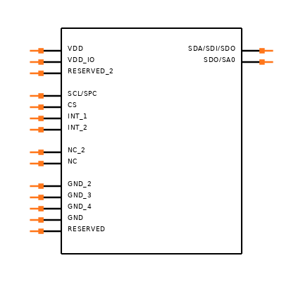 LIS331DLF Symbol