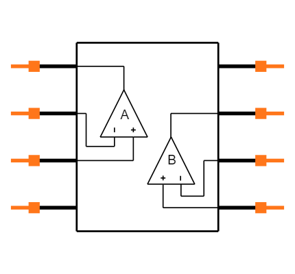 LM358D Symbol