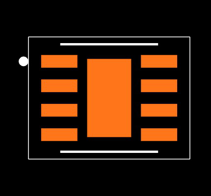 LMV822IQ2T Footprint