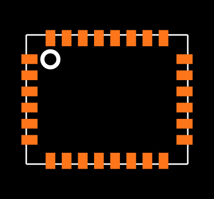 LSM330DL Footprint