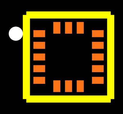 LSM6DS0 Footprint