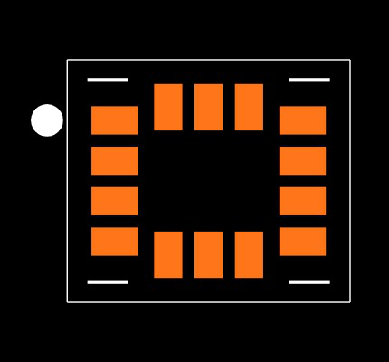 LSM6DSO32TR Footprint